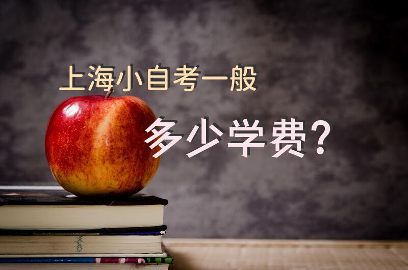 上海小自考一般多少学费？