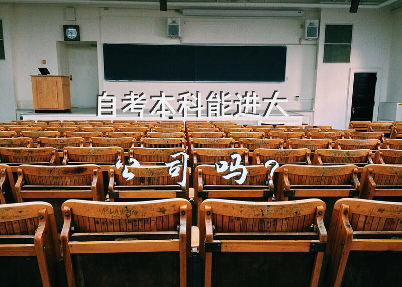 自考本科能进大公司吗？