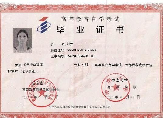 自考专升本本科学历如何认证
